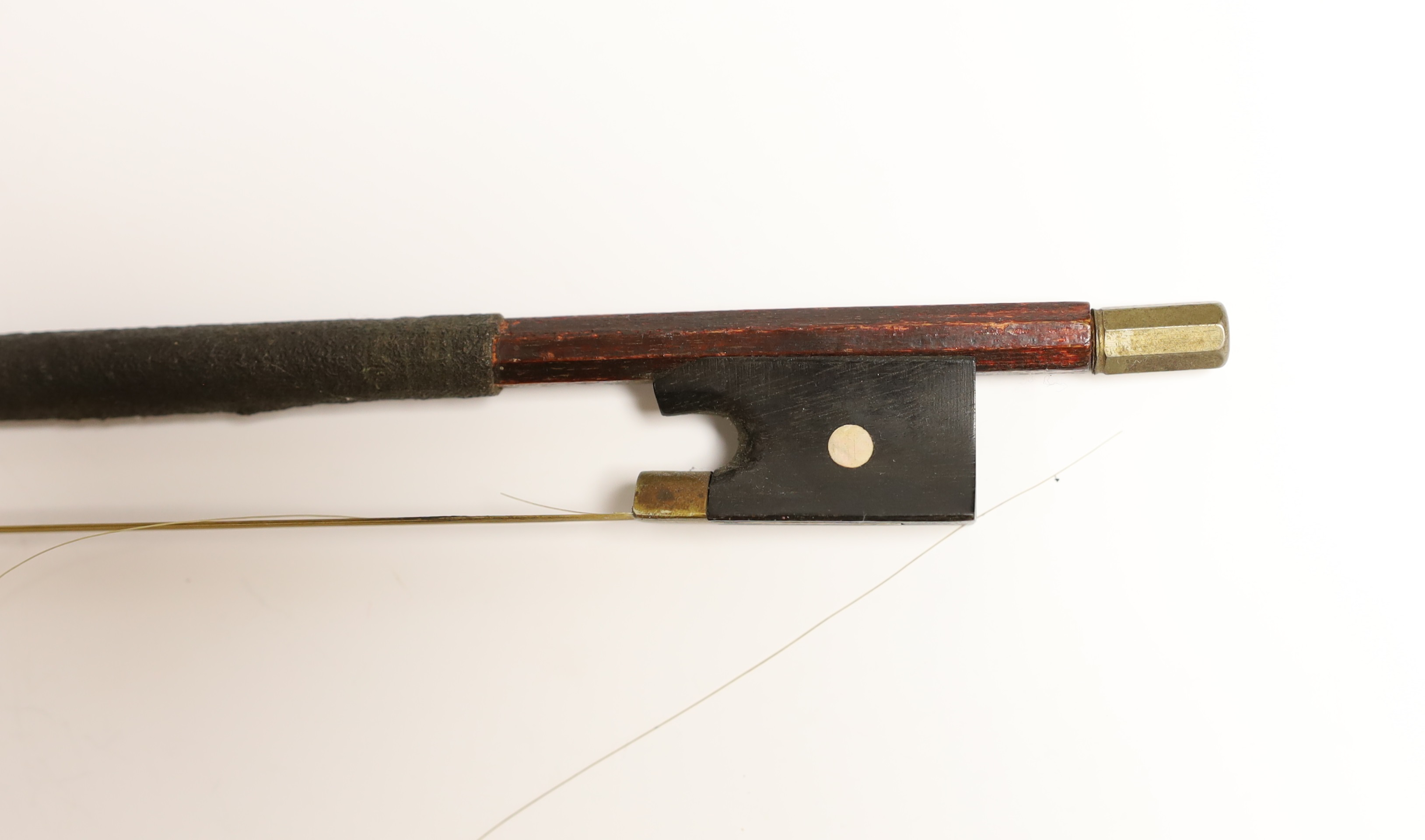 A German Stradivarius style violin, late 19th century, cased